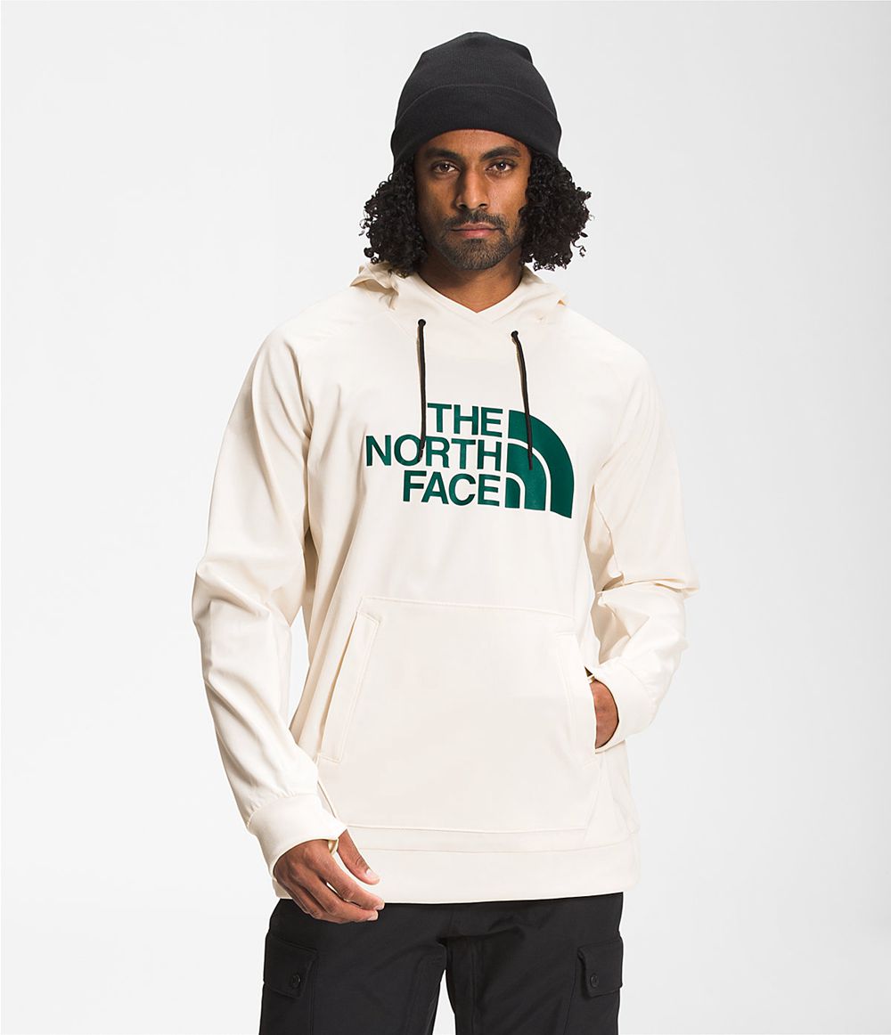 The North Face Tekno Logo Kapuzenpullover Herren - Weiß CH-355XHUA